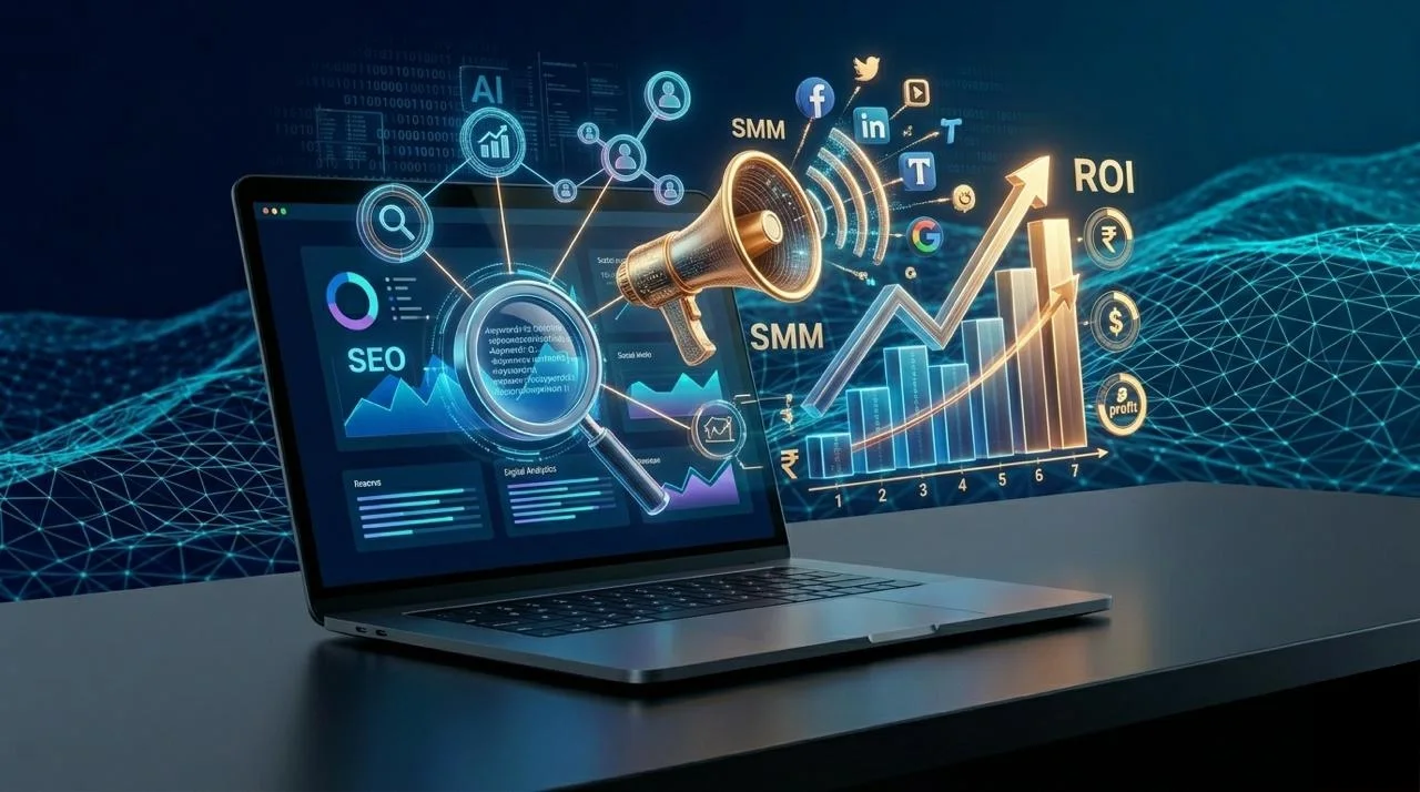 Digital Marketing Services in Ghaziabad - E1306 WEB SOLUTION